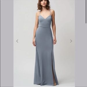 Jenny too Reese dress maya blue color